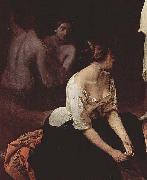 Francesco Hayez, Bad der Nymphen, Detail